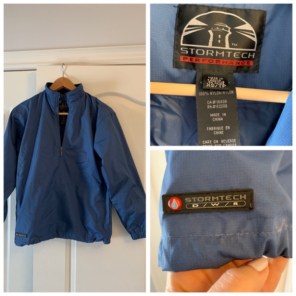 Storm-tech Performance Lined Nylon Pullover Jacket - Picture 1 of 2